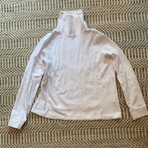 L.L. Bean white turtleneck